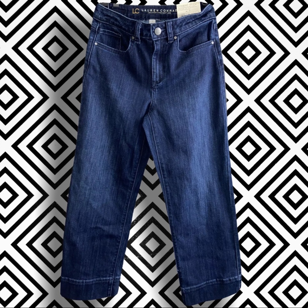 Women's Lauren Conrad Cropped Straight Leg Jeans